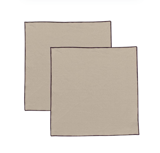SERVIETTE DE TABLE - Beige