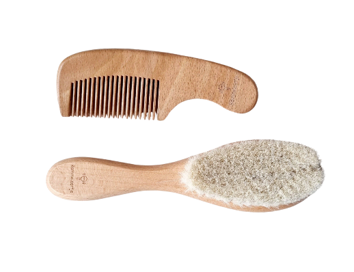 ENSEMBLE PEIGNE ET BROSSE