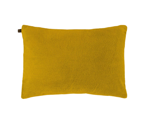 HOUSSE COUSSIN ÉPONGE - JAUNE