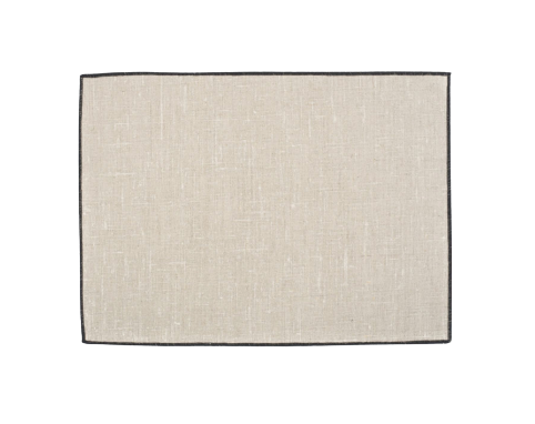 SET DE TABLE EN LIN - Beige