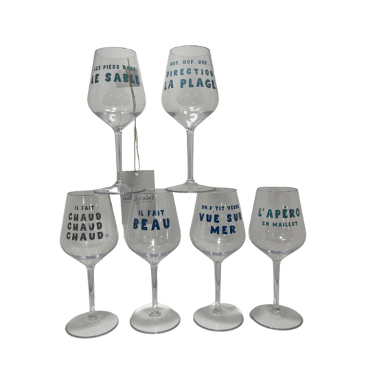 VERRES À VIN - incassables