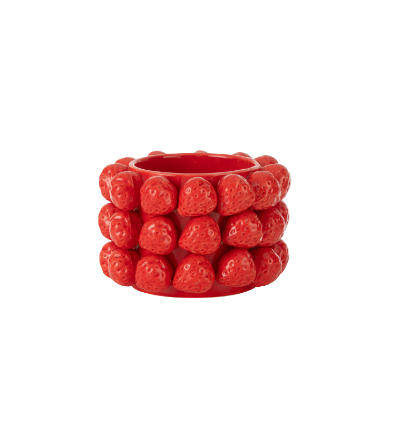 CACHEPOT FRAISE - Taille S