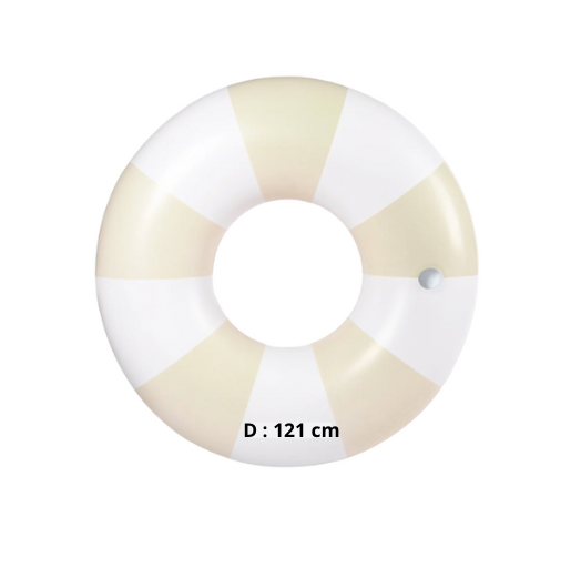 BOUÉE RAYÉE BEIGE - XL