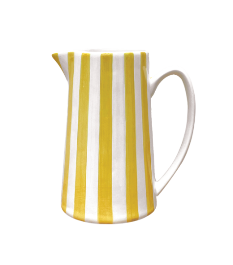 PICHET RAYURES - Jaune