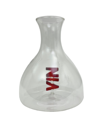 CARAFE EN VERRE - VIN rouge