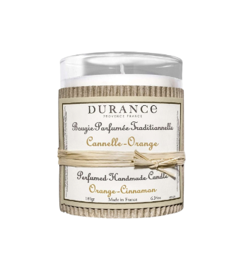 BOUGIE -  CANNELLE-ORANGE