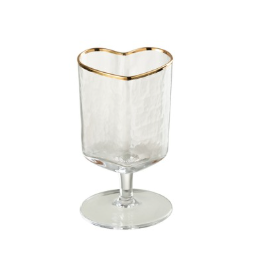 VERRE COEUR SUR PIED