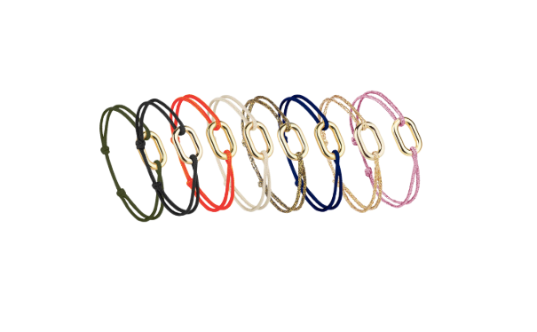 BRACELET MAILLON 16mm PLAQUÉ OR - 8 coloris
