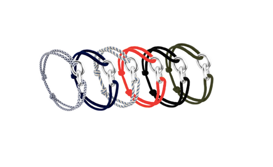 BRACELET UNION 22mm PLAQUÉ ARGENT - 7 coloris