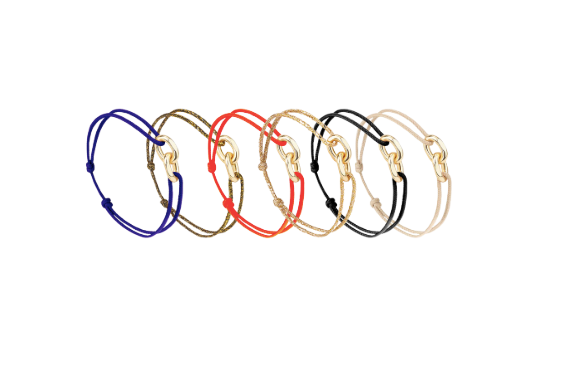 BRACELET UNION 22mm PLAQUÉ OR - 6 coloris