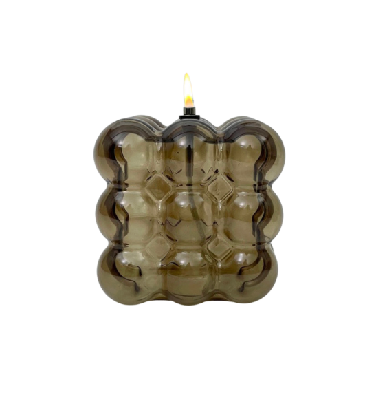 LAMPE À HUILE - Bronze