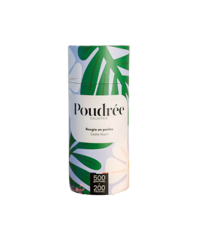 BOUGIE POUDRÉE - Fleur des Iles