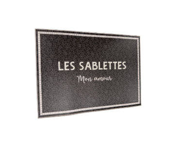 SET DE TABLE "Les Sablettes mon amour"