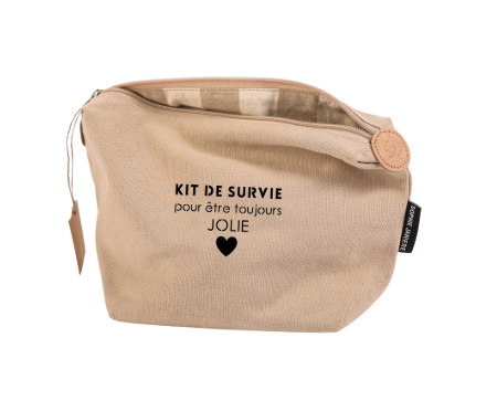 TROUSSE KIT DE SURVIE - Beige
