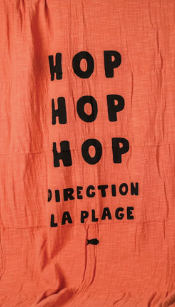 FOUTA - Rouge/orange
