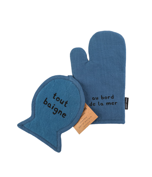 GANT + MANIQUE - Bleu/mer