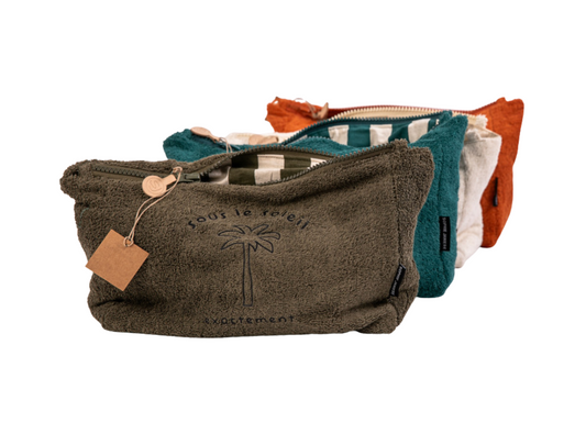 TROUSSE ÉPONGE "Sous le soleil" - 4 couleurs