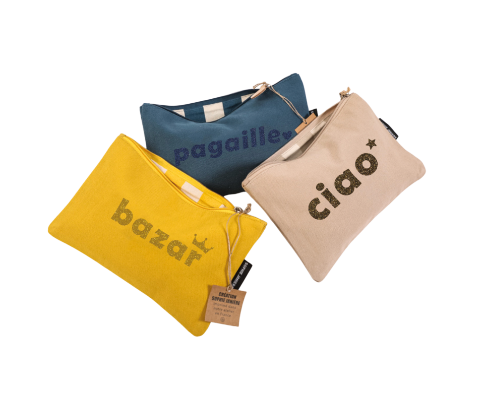 TROUSSE PLATE - 3 couleurs