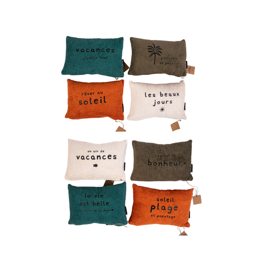 COUSSIN ÉPONGE - 8 couleurs