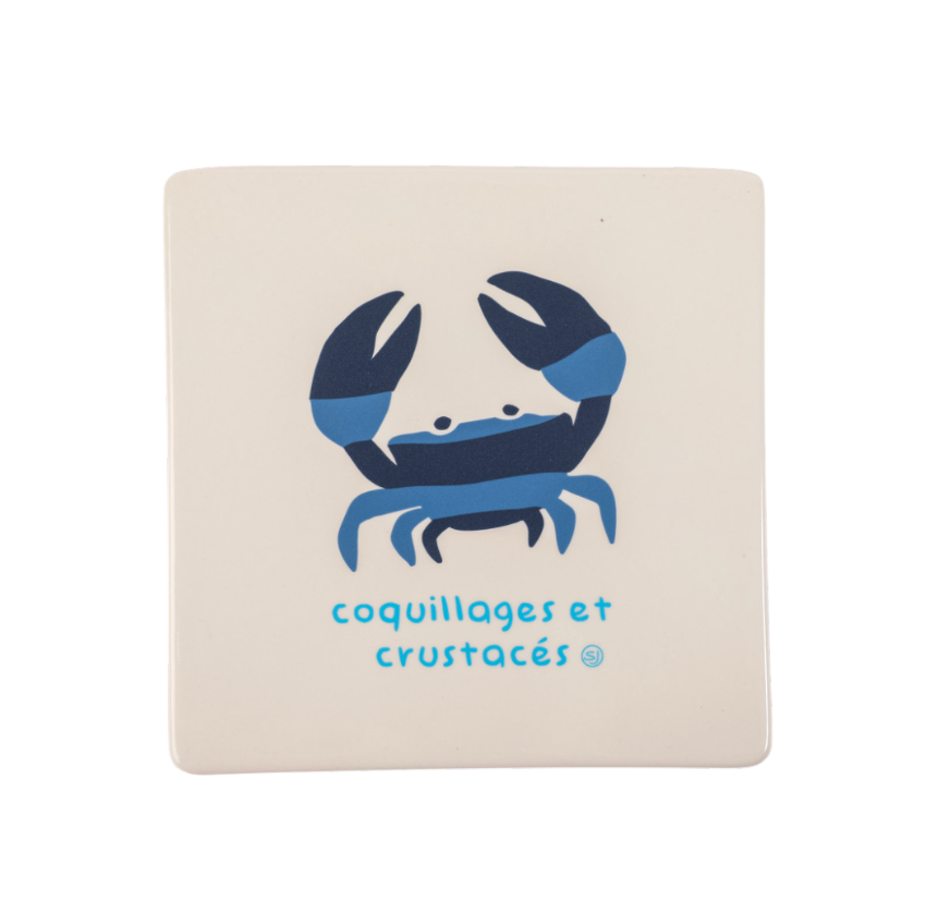 DESSOUS PLAT - Crabe