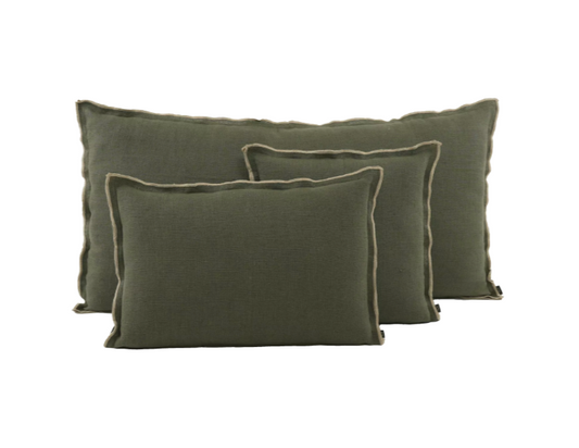 HOUSSE COUSSIN LIN - Kaki