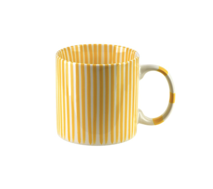 TASSE RAYÉE - Jaune