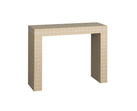CONSOLE CARRELAGE BEIGE