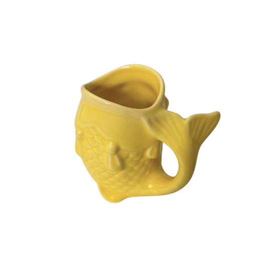 MUG POISSON - Jaune