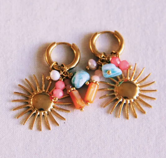 BOUCLES D'OREILLE - Soleil