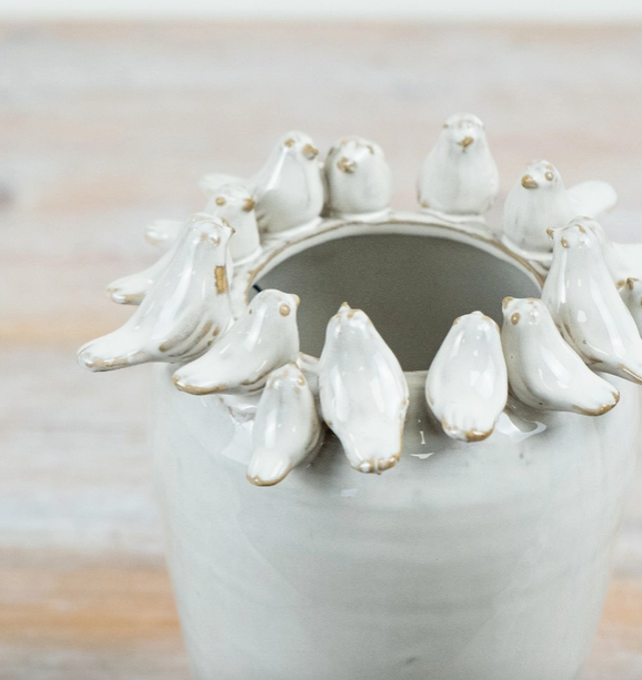 VASE OISEAUX - Taille L