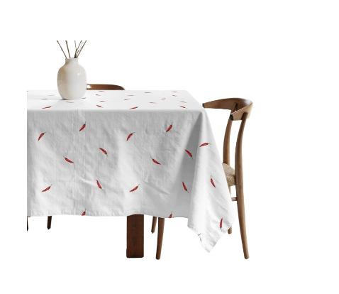 NAPPE ANTI-TACHE - Piment - 200x155cm
