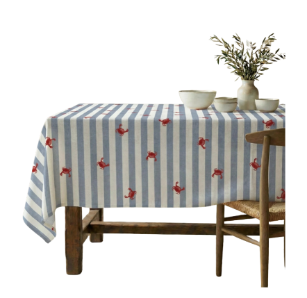 NAPPE ANTI-TACHE - Rayé / Crabe - 3 tailles