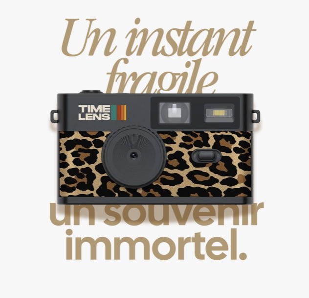 APPAREIL PHOTO NUMÉRIQUE (TIMELENS) - Léopard