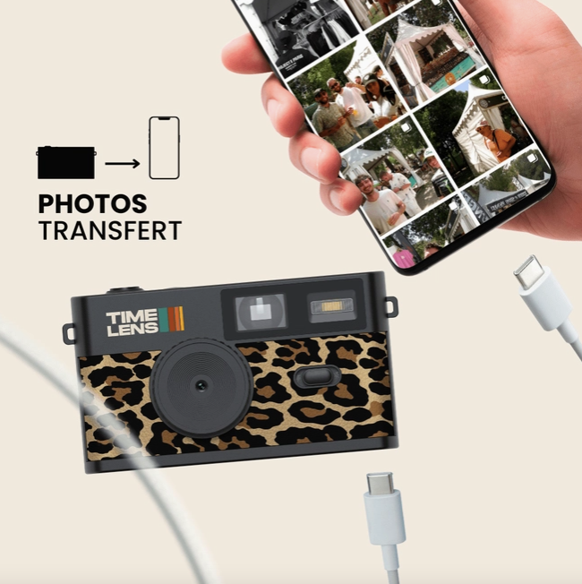 APPAREIL PHOTO NUMÉRIQUE (TIMELENS) - Léopard