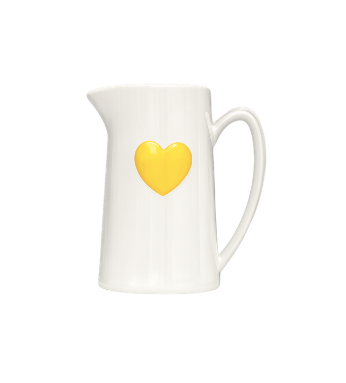 PICHET COEUR - Jaune