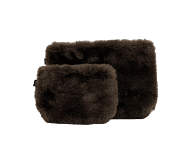 TROUSSE FOURRURE - Marron