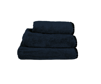 SERVIETTE EPONGE - BLEU MARINE