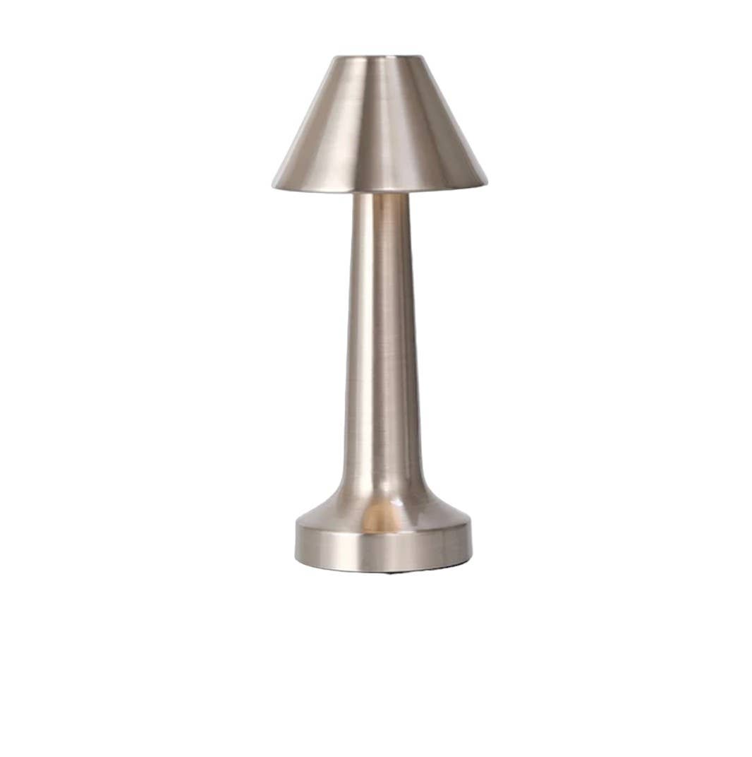 LAMPE TACTILE RECHARGEABLE - ARGENT