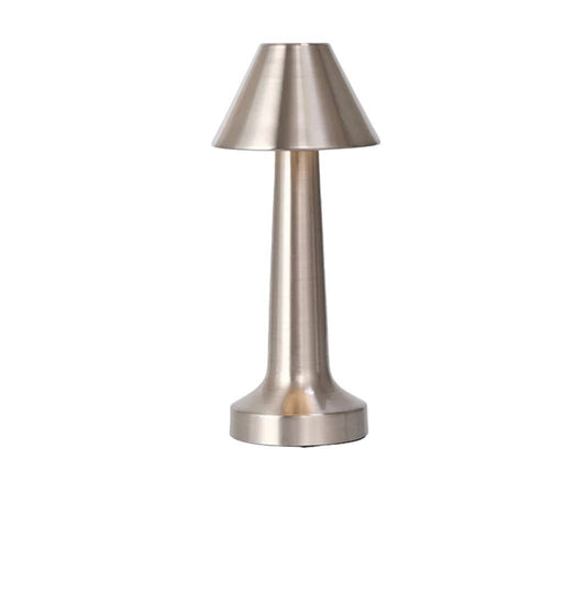 LAMPE TACTILE RECHARGEABLE - ARGENT