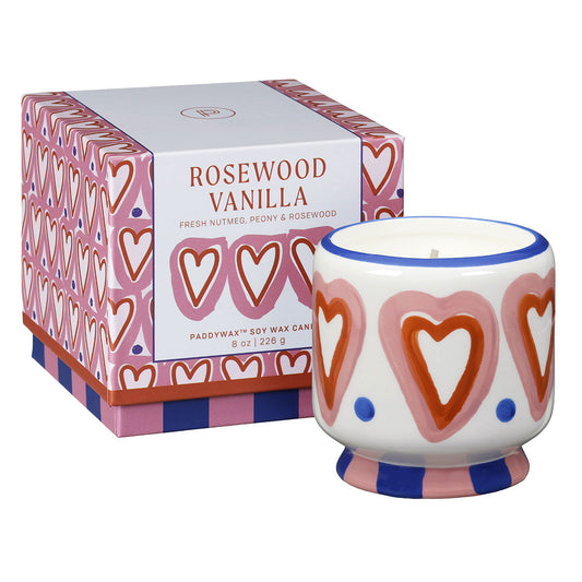 BOUGIE PADDYWAX - Bois de rose et vanille