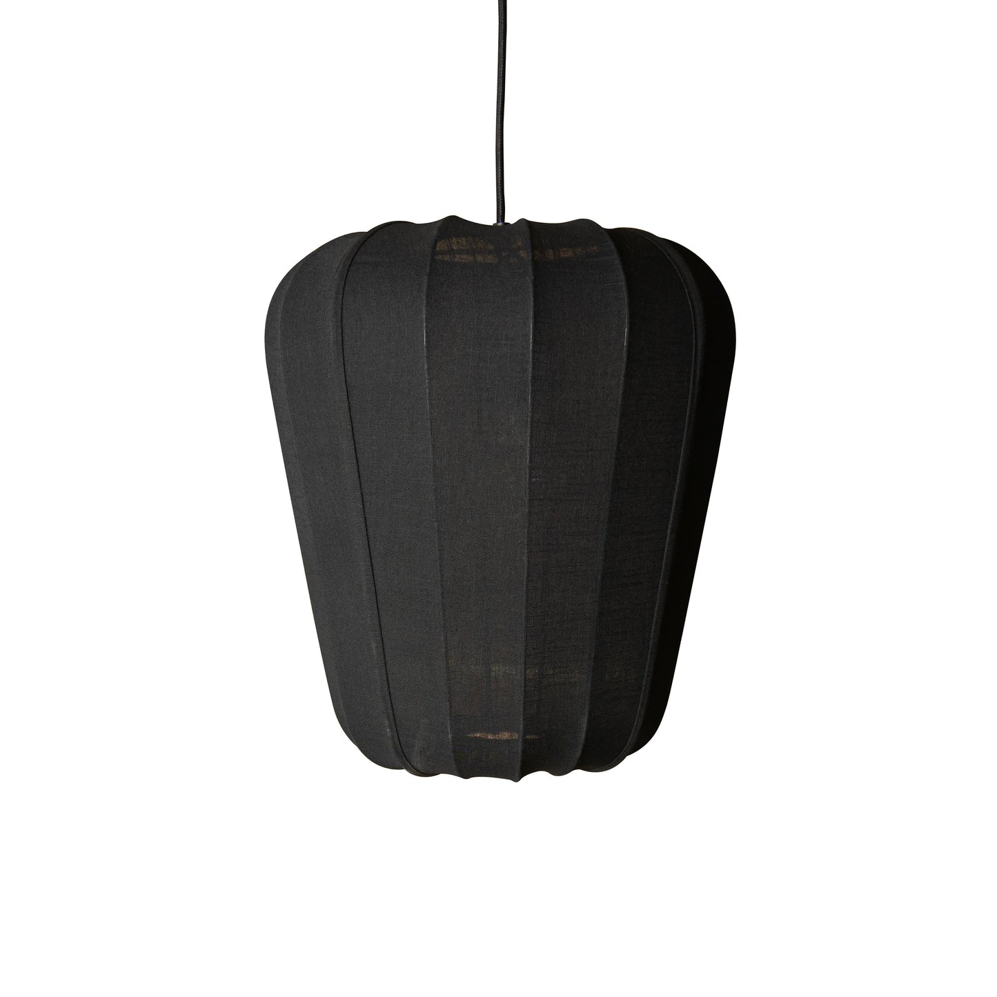 SUSPENSION EN FIL DE COTON NOIR