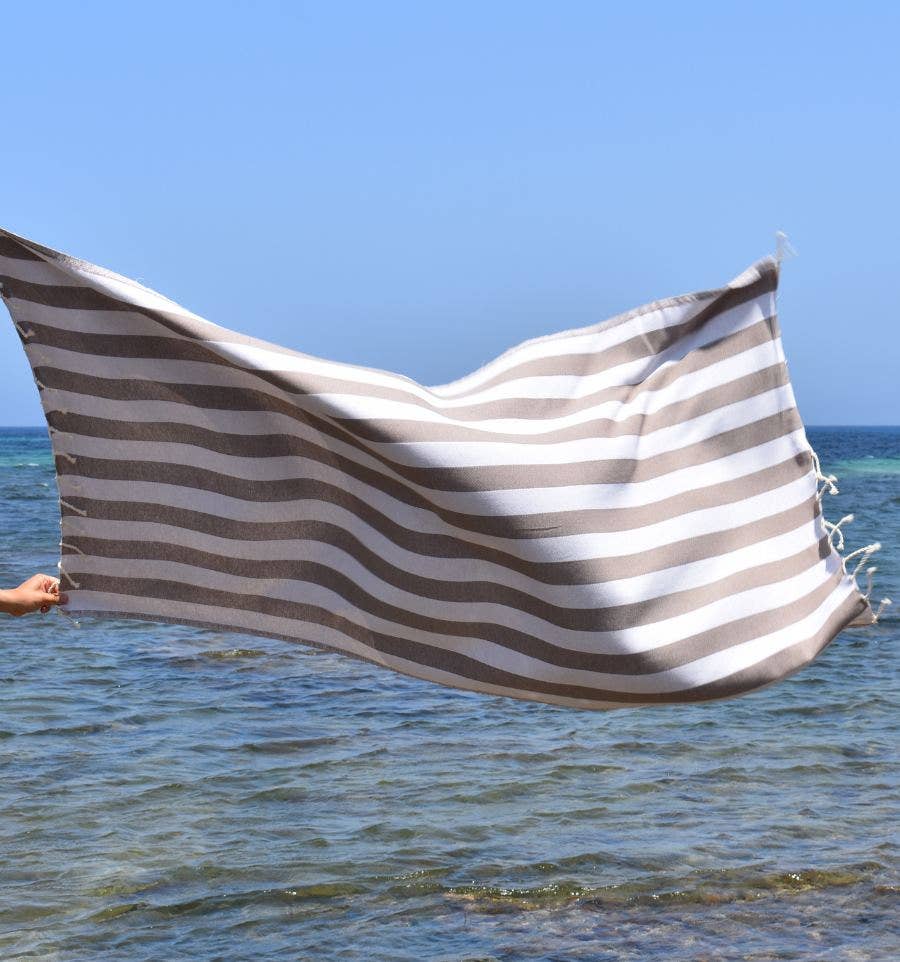 FOUTA RAYÉE - 7 couleurs