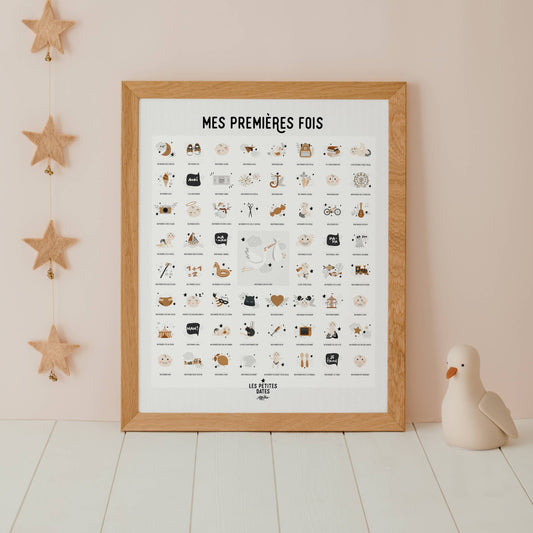 AFFICHE "MES PREMIÈRES FOIS"