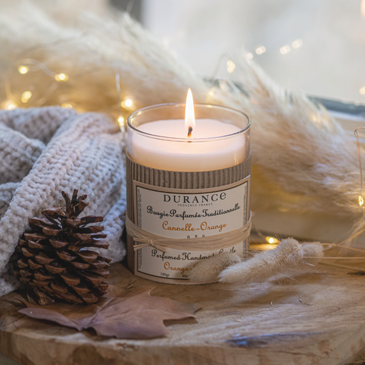 BOUGIE -  CANNELLE-ORANGE