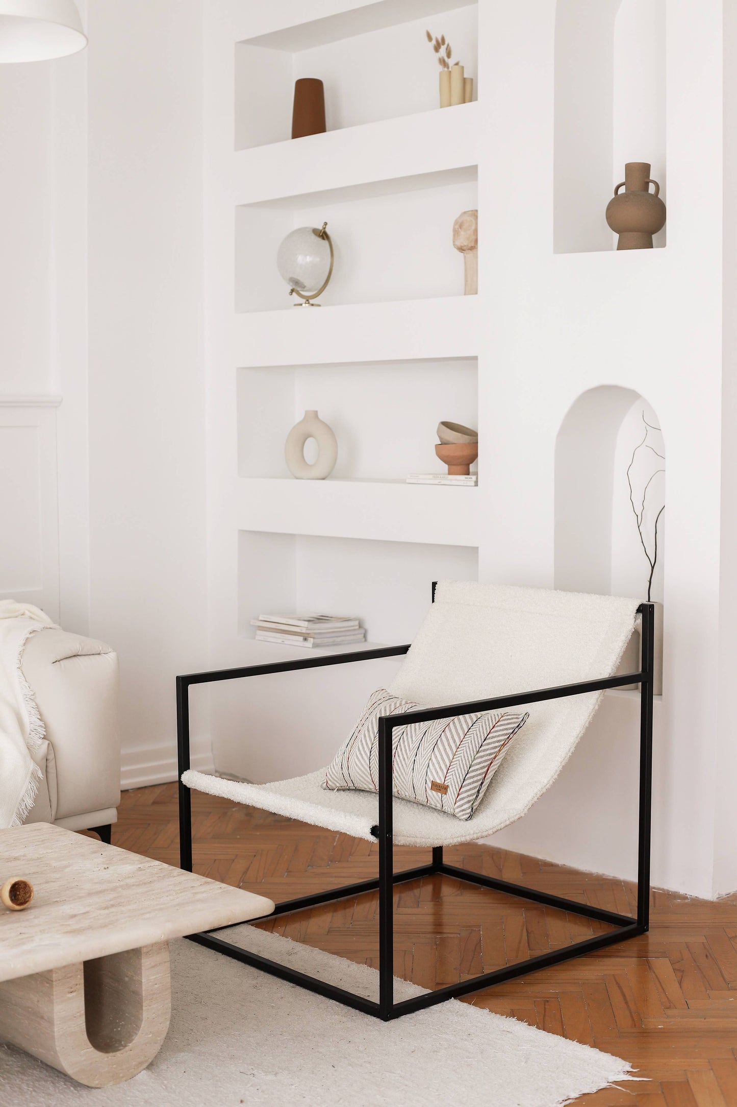 FAUTEUIL LOUNGE - Blanc