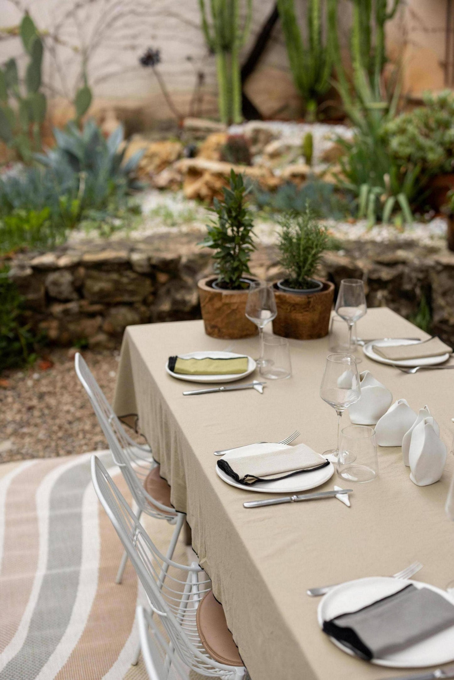 SERVIETTE DE TABLE - Camel
