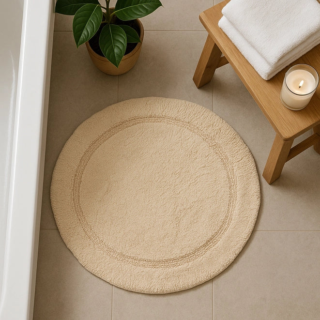 TAPIS DE BAIN ROND