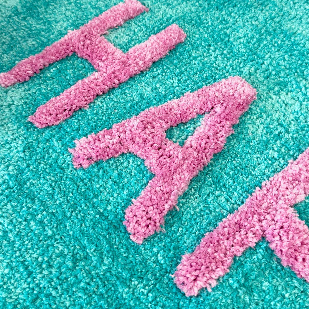 Tapis de Bain Antidérapant Joyeux et Coloré - Doux et Absorbant