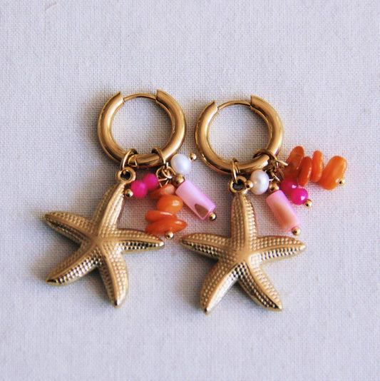 BOUCLE D'OREILLE BRELOQUES - Mer