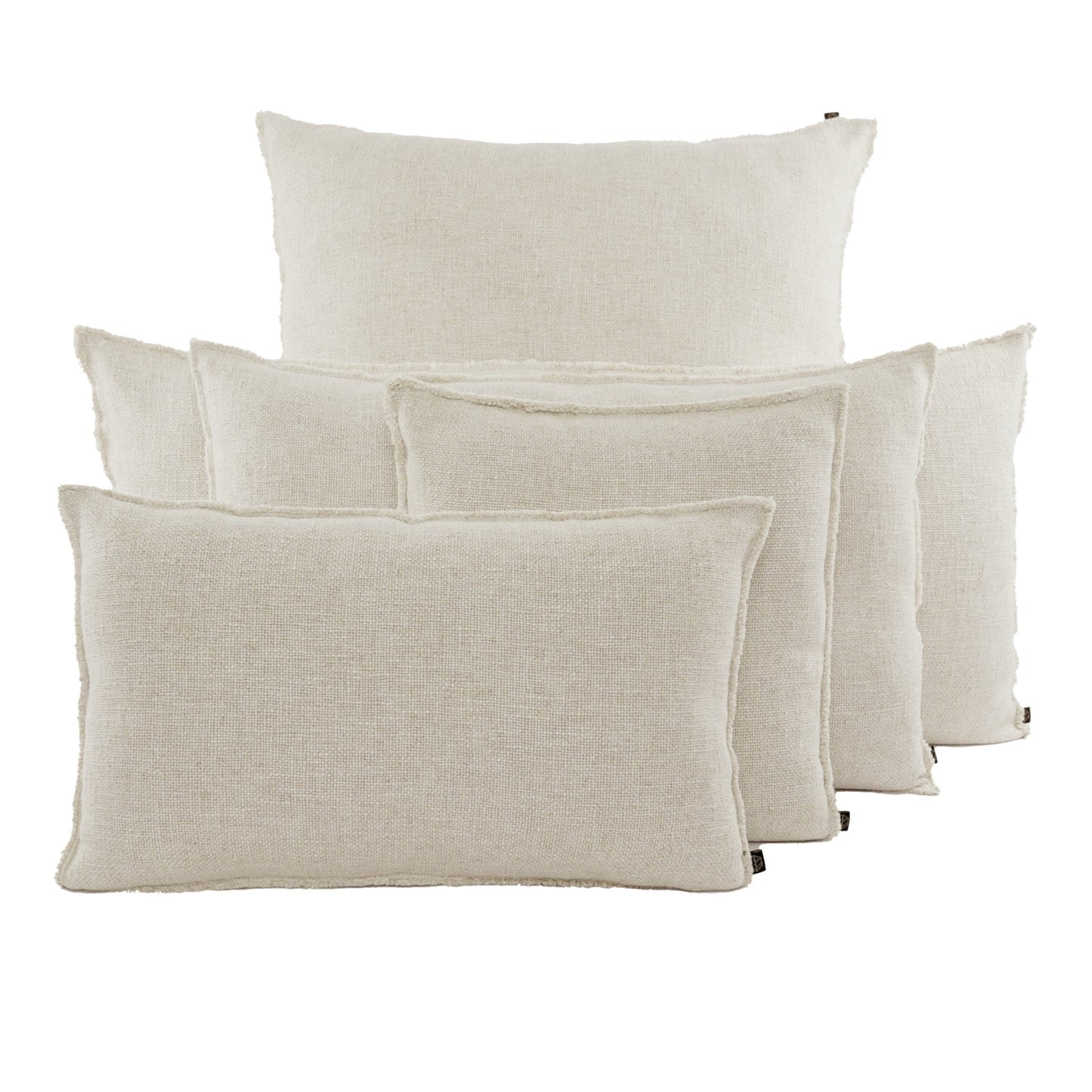 HOUSSE DE COUSSIN COTON BEIGE